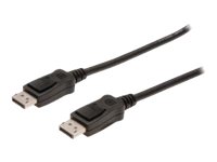 ASSMANN - DisplayPort-Kabel - DisplayPort (M) zu DisplayPort (M) - 5 m - geformt - Schwarz