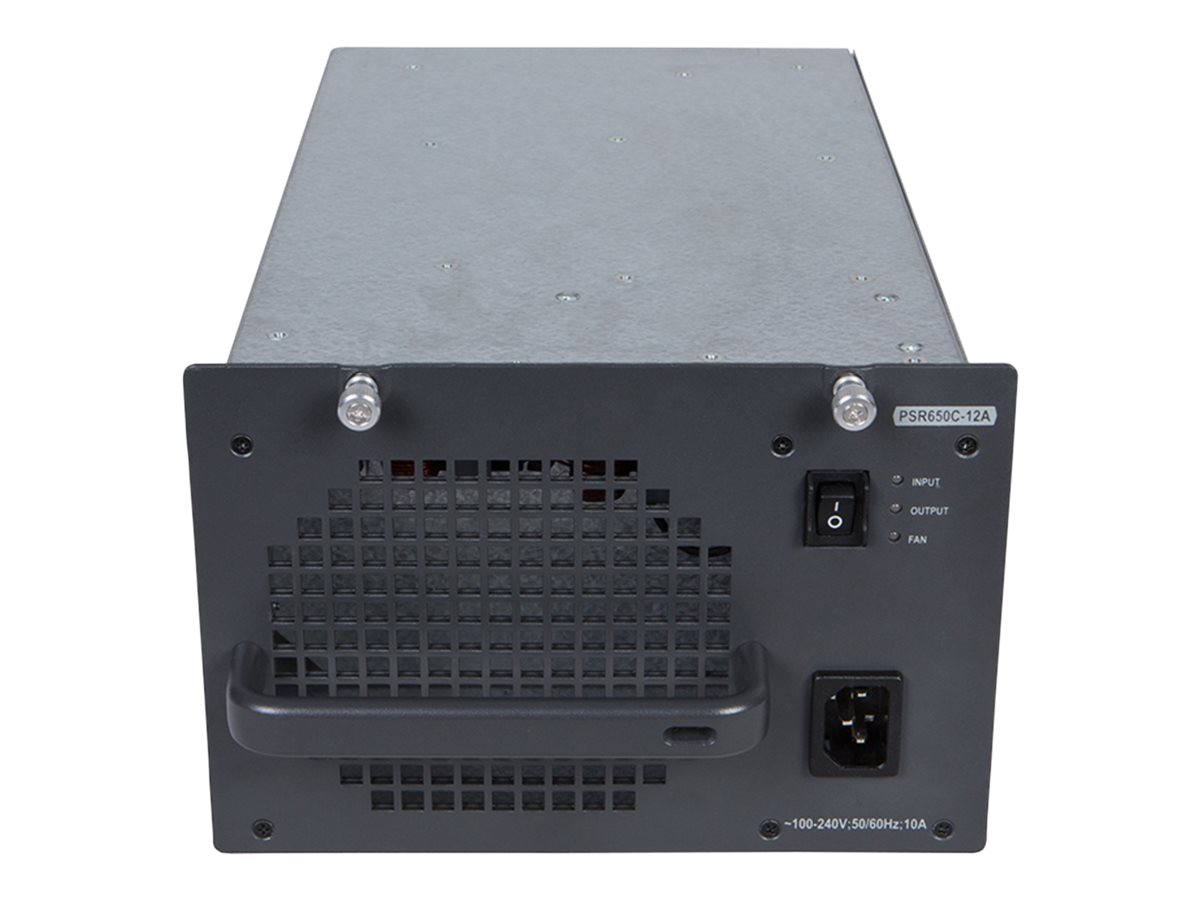 HPE AC Power Supply Unit - Netzteil (intern) - Wechselstrom 100-240 V - 650 Watt - für HPE 7506, 7506-V; FlexNetwork 7503