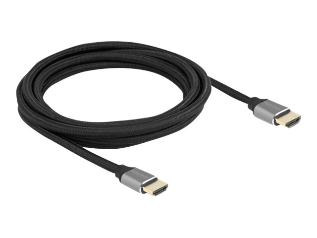 Delock - Ultra High Speed - HDMI-Kabel - HDMI männlich zu HDMI männlich - 3 m - Dreifachisolierung
