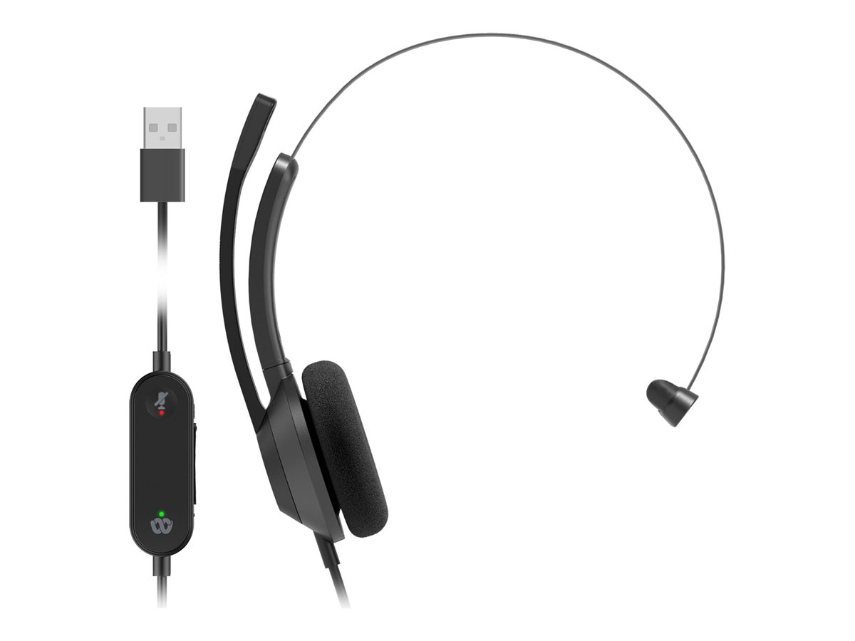Cisco Headset 321 - Headset - On-Ear - kabelgebunden - USB-A - Carbon Black
