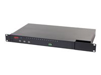 APC KVM 2G Enterprise Analog - KVM-/USB-Switch - CAT5 - 16 x KVM / USB - 2 lokale Benutzer - an Rack montierbar