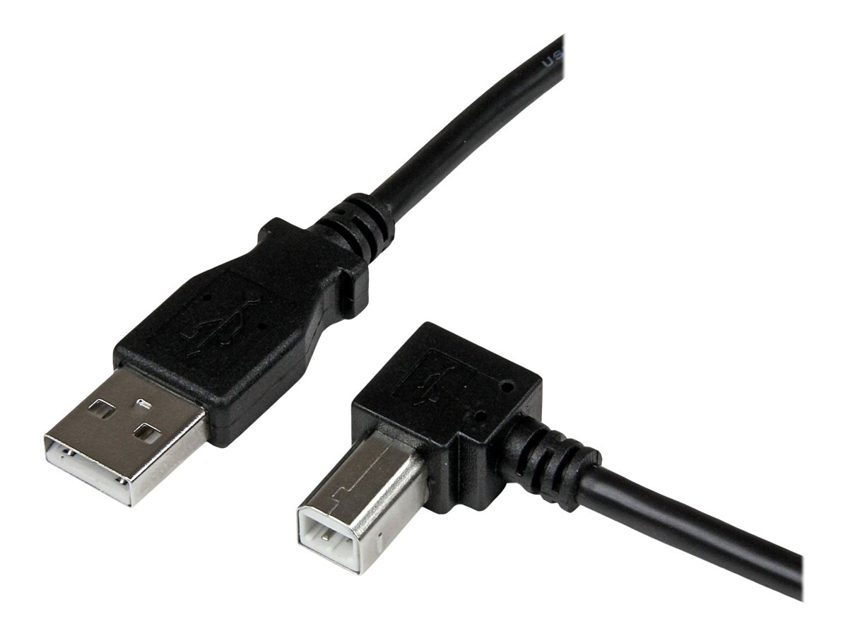StarTech.com 1m USB 2.0 A auf B Kabel rechts gewinkelt - St/St - USB Druckerkabel - USB-Kabel - USB Typ B (M) zu USB (M) - USB 2