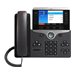 Cisco IP Phone 8851 - VoIP-Telefon - SIP, RTCP, RTP, SRTP, SDP - 5 Leitungen - holzkohlefarben