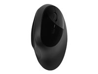 Kensington Pro Fit Ergo Wireless Mouse - Maus - ergonomisch - 5 Tasten - kabellos - 2.4 GHz, Bluetooth 4.0 LE