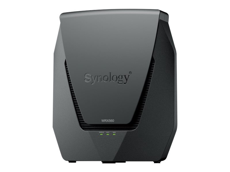 Synology WRX560 - - Wireless Router - - Netz 4-Port-Switch - 1GbE, 2.5GbE - WAN-Ports: 2 - Wi-Fi 6