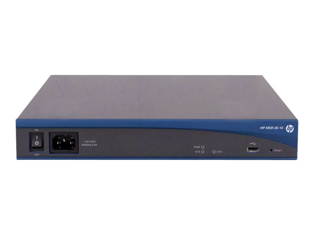 HPE MSR20-10 - Router - 4-Port-Switch
