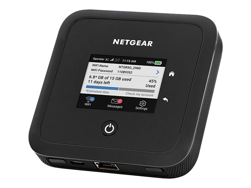 NETGEAR Nighthawk M5 Mobile Router (MR5200) - Mobiler Hotspot - 5G LTE Advanced - 4 Gbps - GigE, Wi-Fi 5, 802.11ax