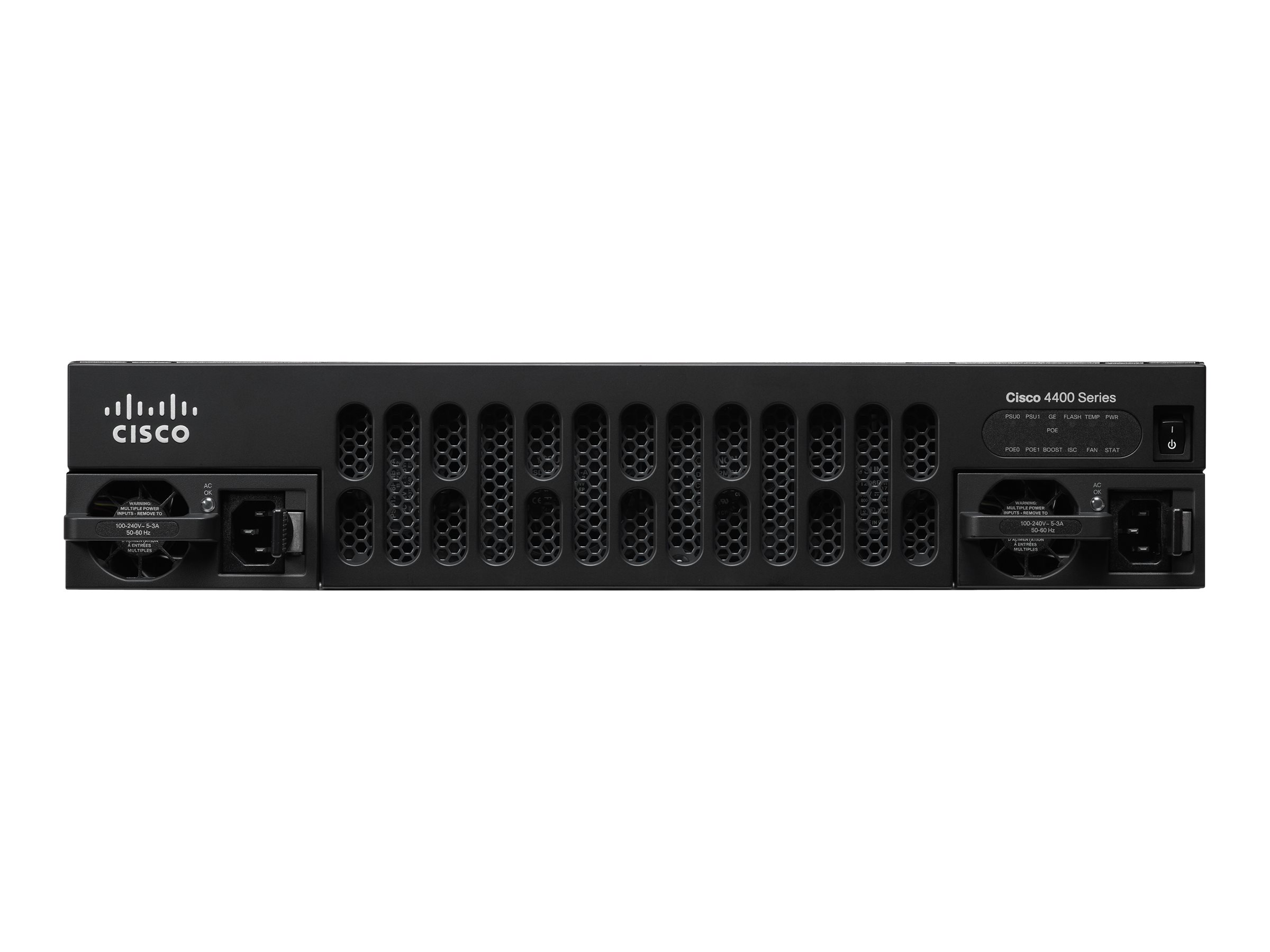 Cisco 4451-X Integrated Services Router Security Bundle - - Router - - 1GbE - an Rack montierbar - wiederhergestellt