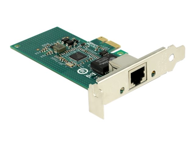DeLock PCI Express Card > 1 x Gigabit LAN - Netzwerkadapter - PCIe 2.1 Low-Profile - Gigabit Ethernet