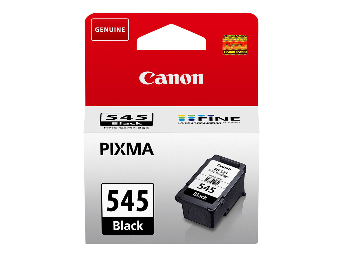 Canon PG-545 - 8 ml - Schwarz - original - Tintenpatrone - fr PIXMA TR4551, TR4650, TR4651, TS3350, TS3351, TS3352, TS3355, TS3