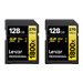 Lexar Professional GOLD Series - Flash-Speicherkarte - 128 GB - Video Class V60 / UHS-II U3 / Class10 - 1800x - SDXC UHS-II (Pac