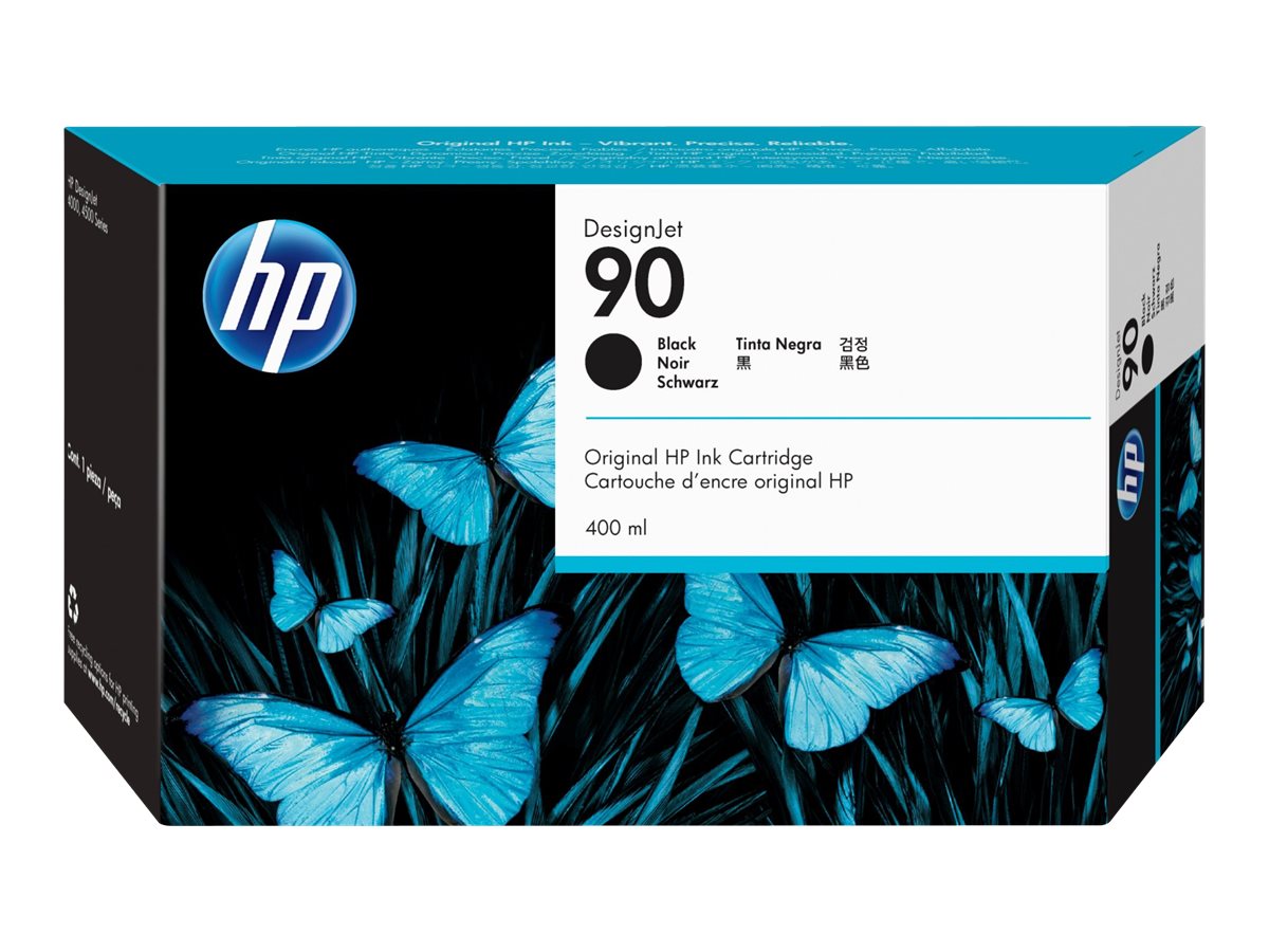 HP 90 - 400 ml - Schwarz - Original - DesignJet - Tintenpatrone