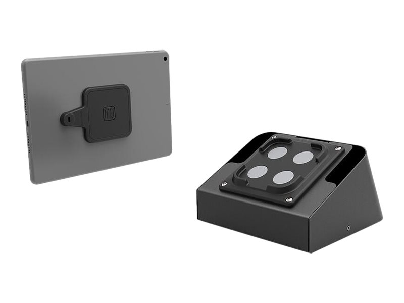 Compulocks Magnetix Tablet Capsule Stand with Magnetic Mount - Aufstellung - fr Tablett - Schwarz - Schreibtisch - mit Magnetix