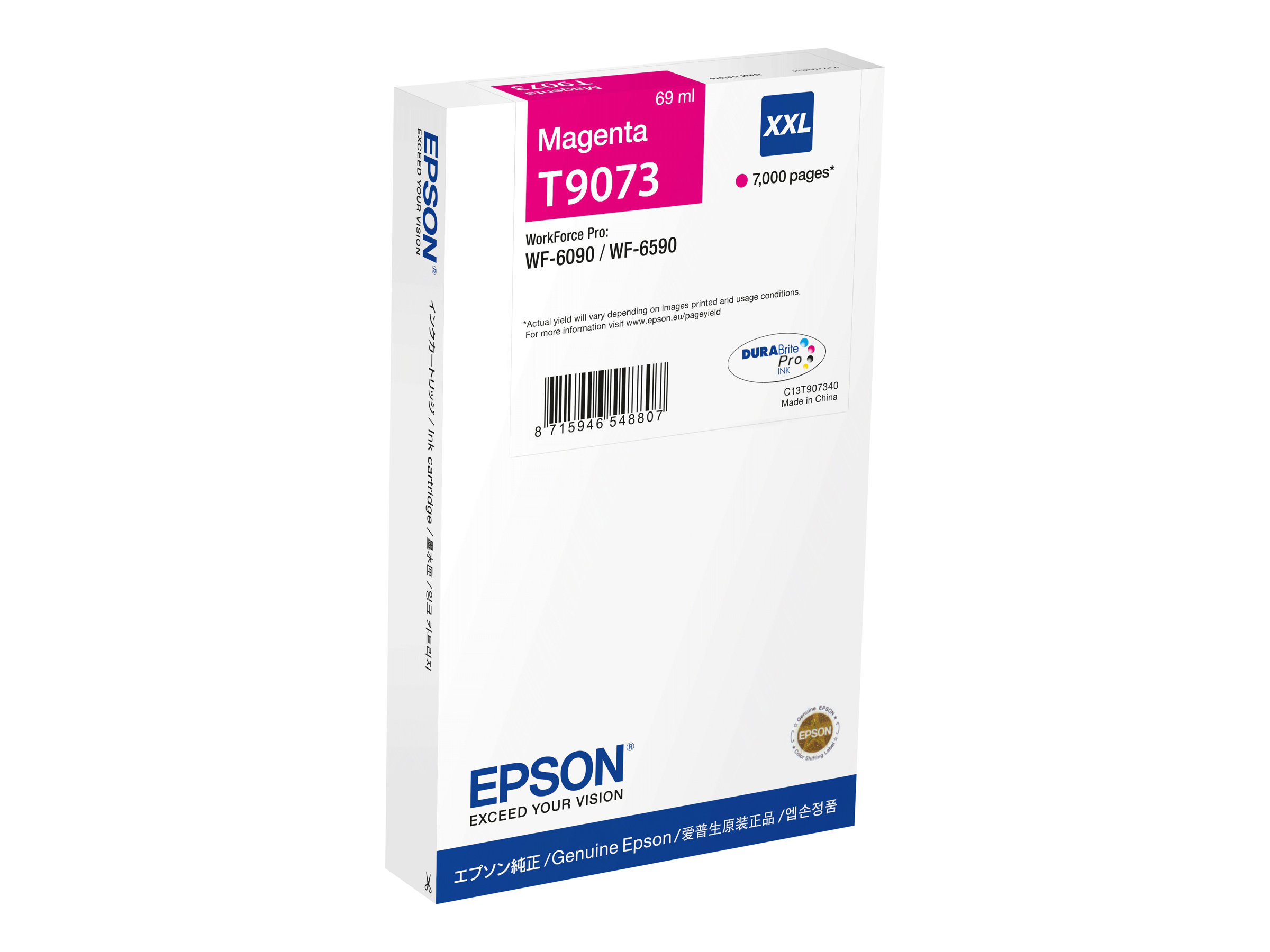 Epson T9073 - 69 ml - Grsse XXL - Magenta - Original - Tintenpatrone