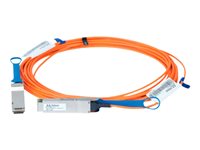 NVIDIA LinkX 100Gb/s VCSEL-Based Active Optical Cables - InfiniBand-Kabel - QSFP zu QSFP - 15 m - Glasfaser - SFF-8665/IEEE 802.