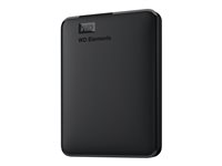 WD Elements Portable WDBUZG0010BBK - Festplatte - 1 TB - extern (tragbar) - USB 3.0
