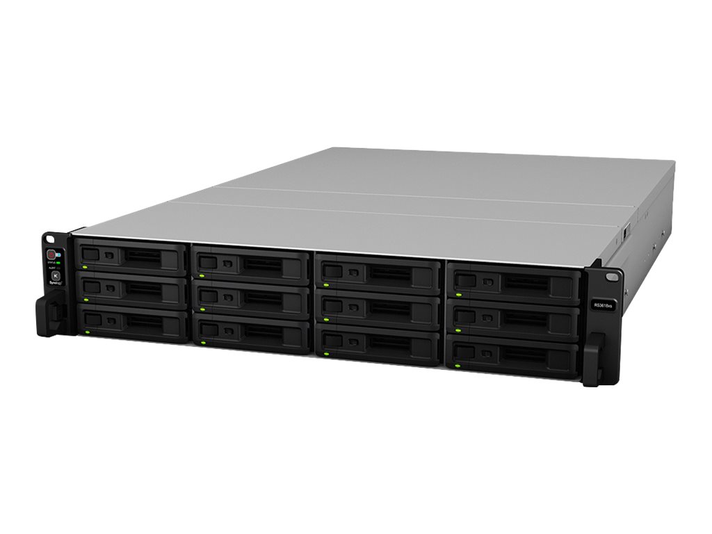 Synology RackStation RS3618XS - NAS-Server - 12 Schchte - Rack - einbaufhig - SATA 6Gb/s