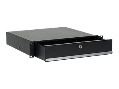 HPE Universal Locking Drawer - Rack Storage Drawer - Graphite - 2U - fr Rack 91XX; HPE 600, 800; Advanced Series Racks 42U 600;