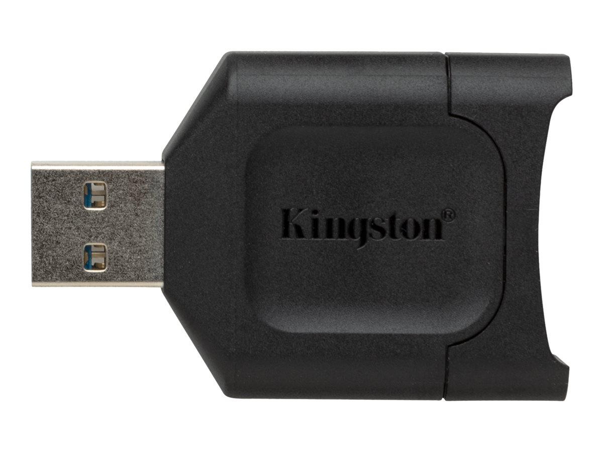 Kingston MobileLite Plus - Kartenleser (SD, SDHC, SDXC, SDHC UHS-I, SDXC UHS-I, SDHC UHS-II, SDXC UHS-II) - USB 3.2 Gen 1