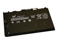 BTI - Laptop-Batterie - Lithium-Polymer - 4 Zellen - 3400 mAh - fr HP EliteBook Folio 9470m, 9480m
