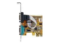 Exsys EX-44082 - Serieller Adapter - PCIe 3.0 x16 Low-Profile - RS-232/V.24 x 2