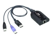 ATEN KA7189-AX - Tastatur- / Video- / Maus- (KVM-) Adapter - USB, DisplayPort (M) zu RJ-45 (W)