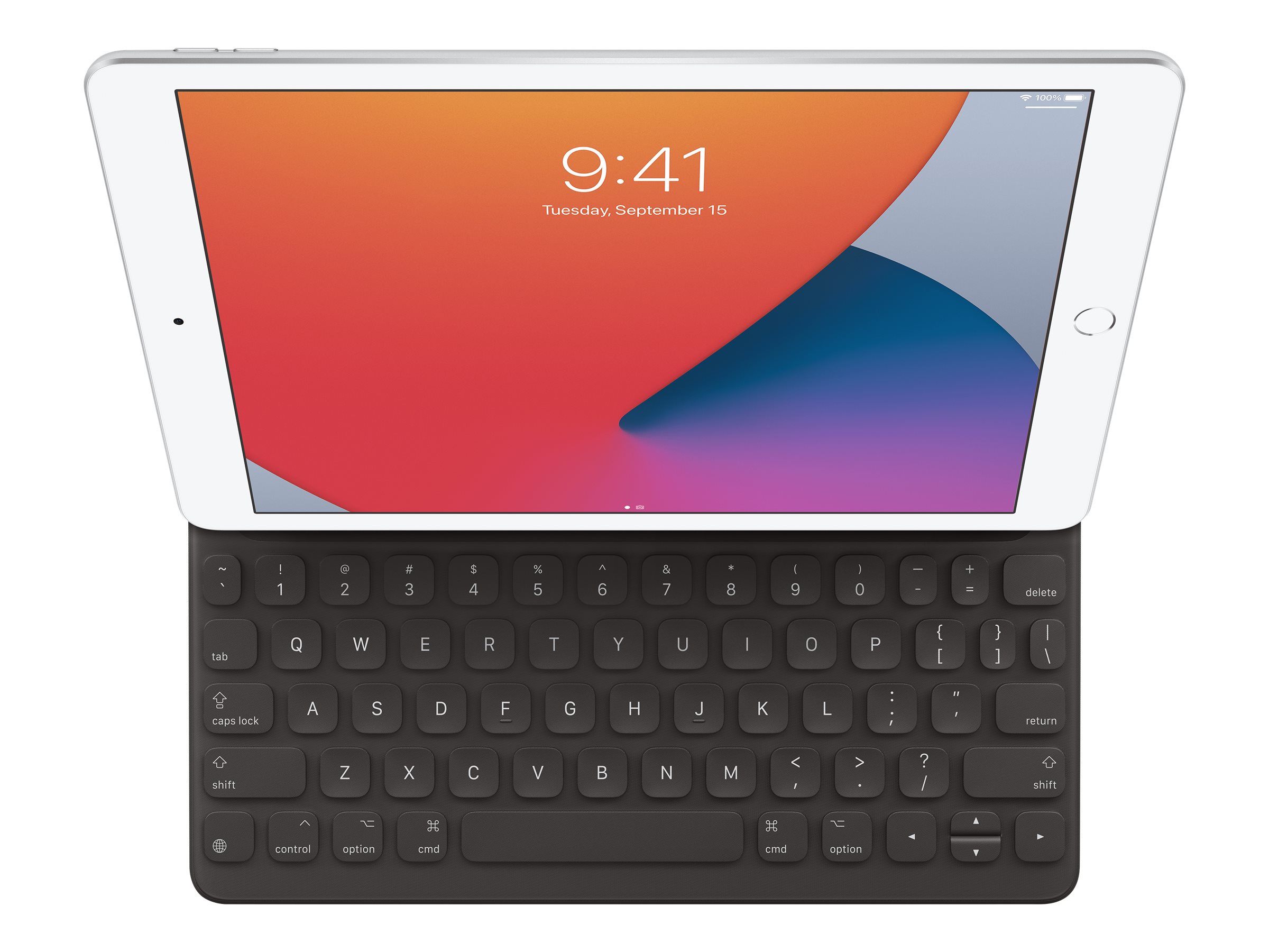 Apple Smart - Tastatur und Foliohlle - Apple Smart connector - USA - fr 10.2-inch iPad (7th generation, 8th generation, 9th ge