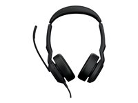 Jabra Evolve2 50 UC Stereo - Headset - On-Ear - Bluetooth - kabellos, kabelgebunden - aktive Rauschunterdrckung
