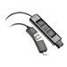 Poly DA85 - Headset-Kabel - USB, 24 pin USB-C mnnlich zu Quick Disconnect mnnlich - 1.3 m - fr OMEN 40L by HP GT21-1026nd; Po