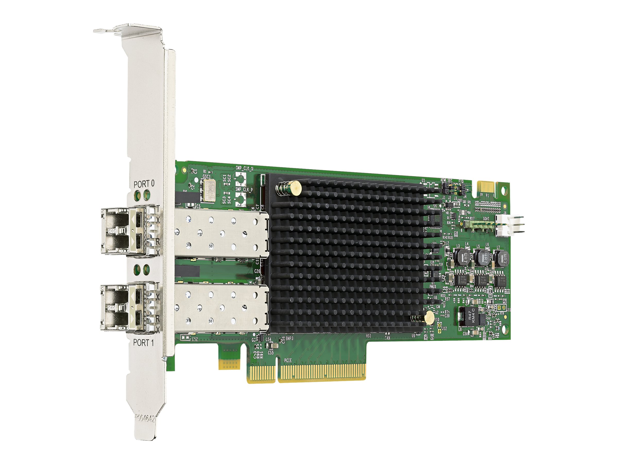Emulex LPe31002 Gen 6 (16Gb), dual-port HBA (upgradeable to 32Gb) - Hostbus-Adapter - PCIe 3.0 x8 - 16Gb Fibre Channel x 2