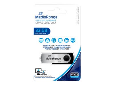 MediaRange USB Flexi-Drive - USB-Flash-Laufwerk - 32 GB - USB 2.0