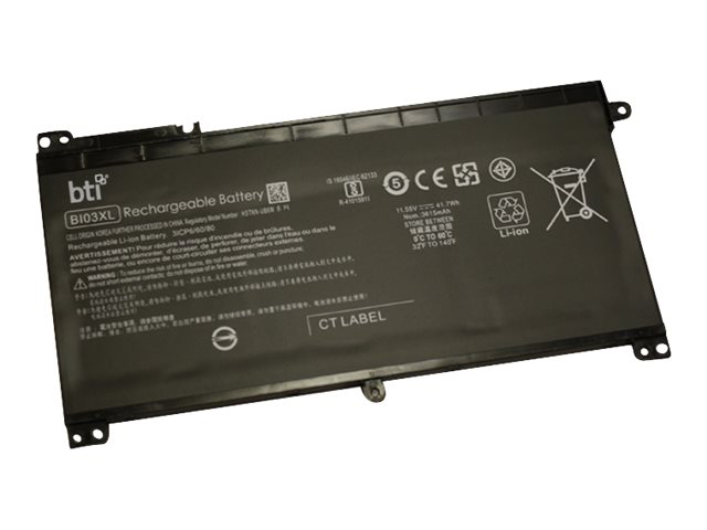 BTI - Laptop-Batterie - Lithium-Polymer - 3 Zellen - 3600 mAh - fr HP Stream 14