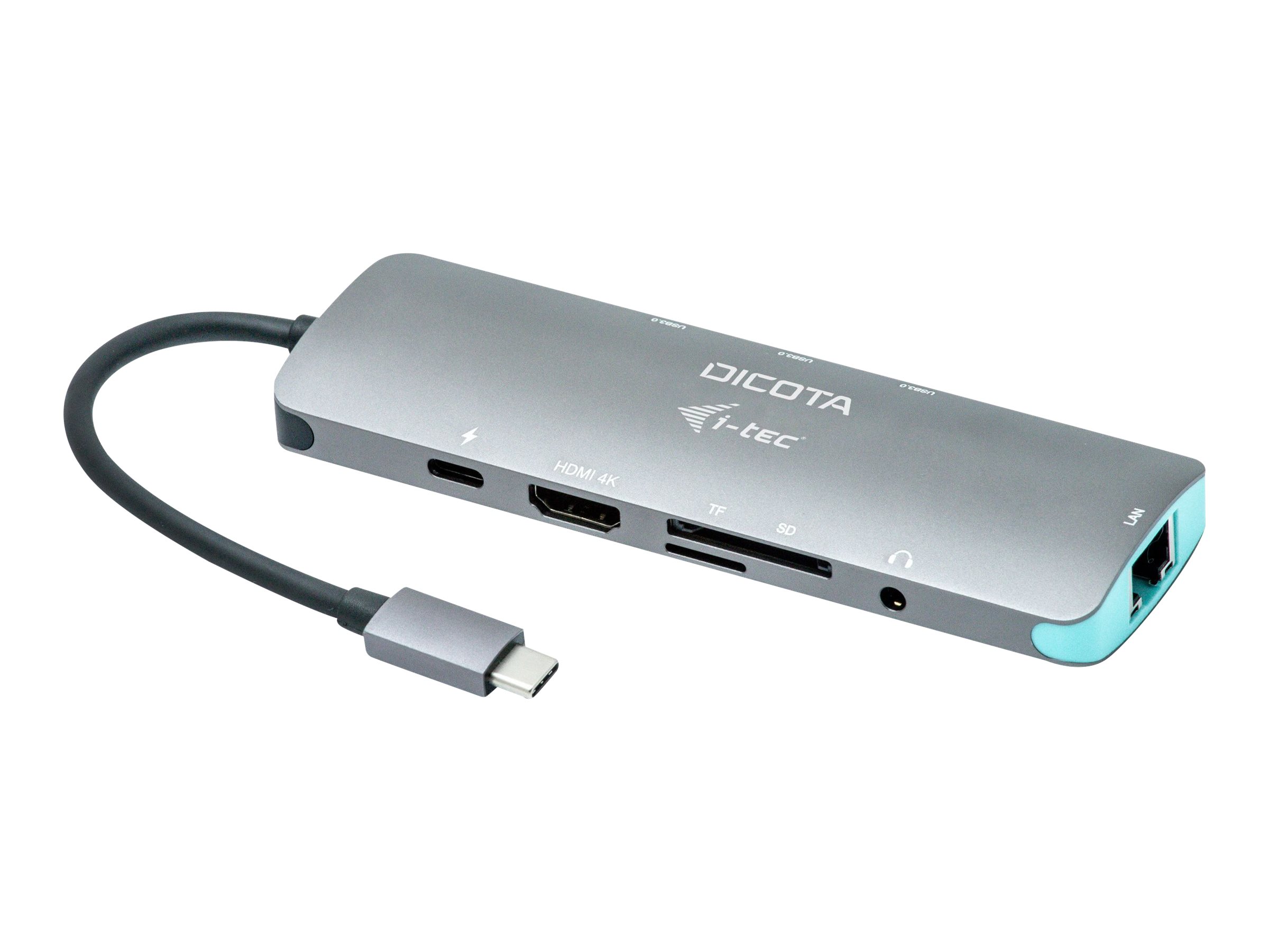 DICOTA i-tec - Dockingstation - USB-C - HDMI - 1GbE
