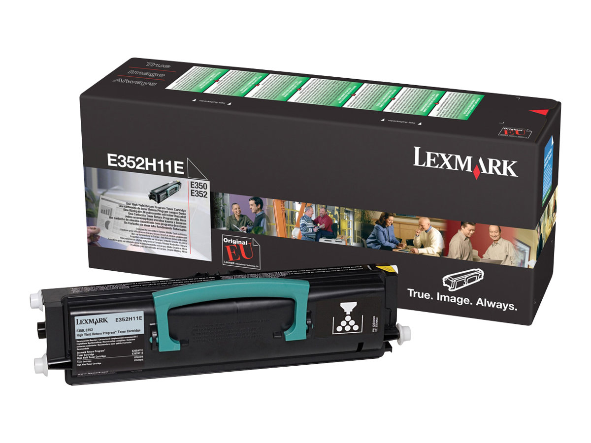 Lexmark - Hohe Ergiebigkeit - Schwarz - Original - Tonerpatrone LRP - fr Lexmark E350d, E350dt, E352dn, E352dtn