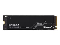 Kingston KC3000 - SSD - 1024 GB - intern - M.2 2280 - PCIe 4.0 (NVMe)
