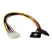 StarTech.com 30 cm 4-Pin LP4 auf SATA Y-Stromkabel - LP4 zu Serial-ATA Splitter Y-Kabel (PYO2LP4LSATA) - Netzteil - interne Stro