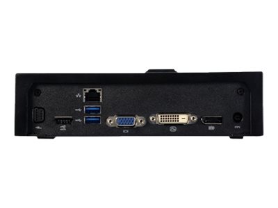 Dell E-Port II Simple - Port Replicator - VGA, DVI, DP - 240 Watt - fr Precision 3510, 7510, 7710, M4600, M4700, M4800, M6600, 