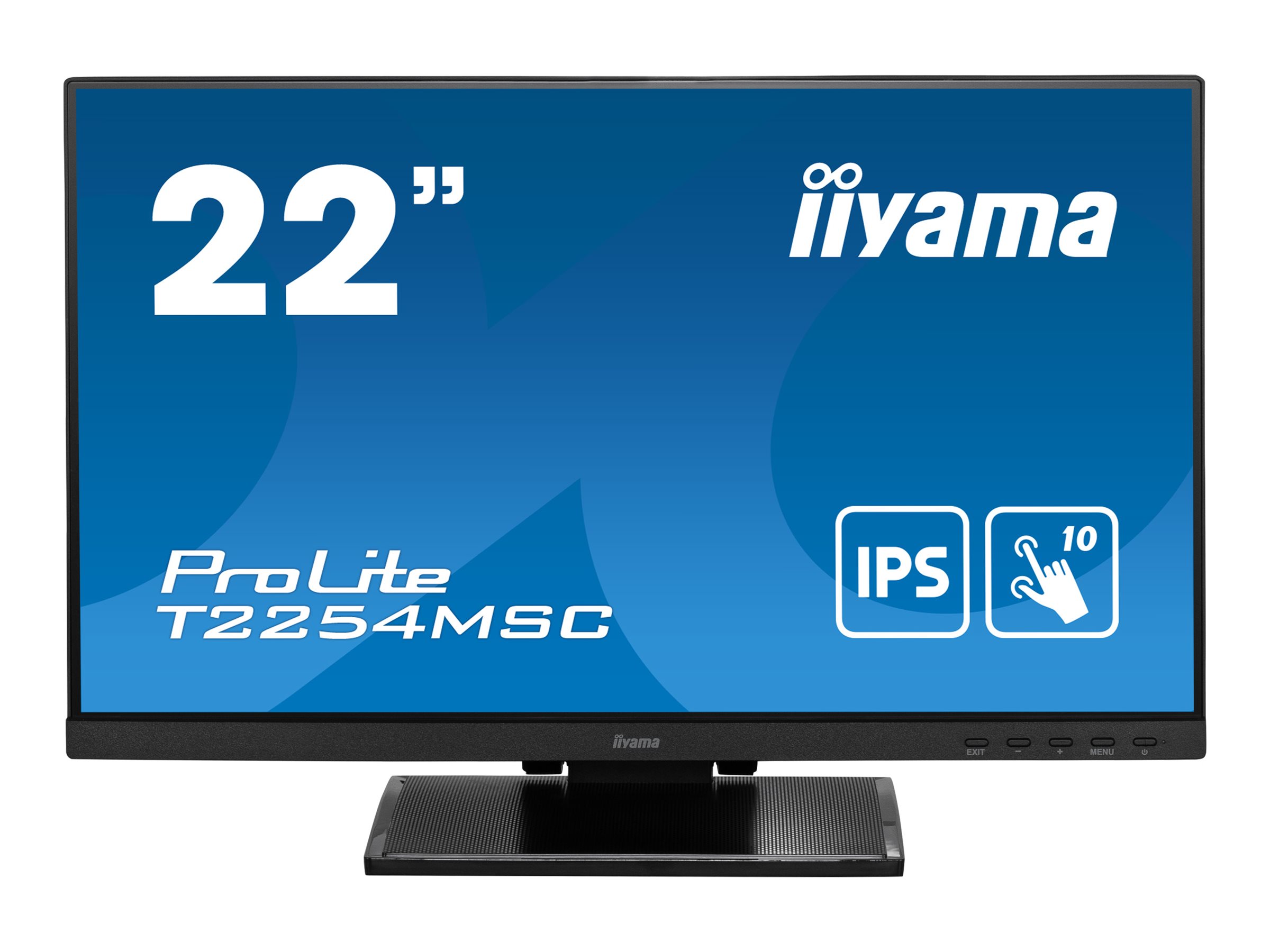 iiyama ProLite T2254MSC-B1AG - LED-Monitor - 55.9 cm (22