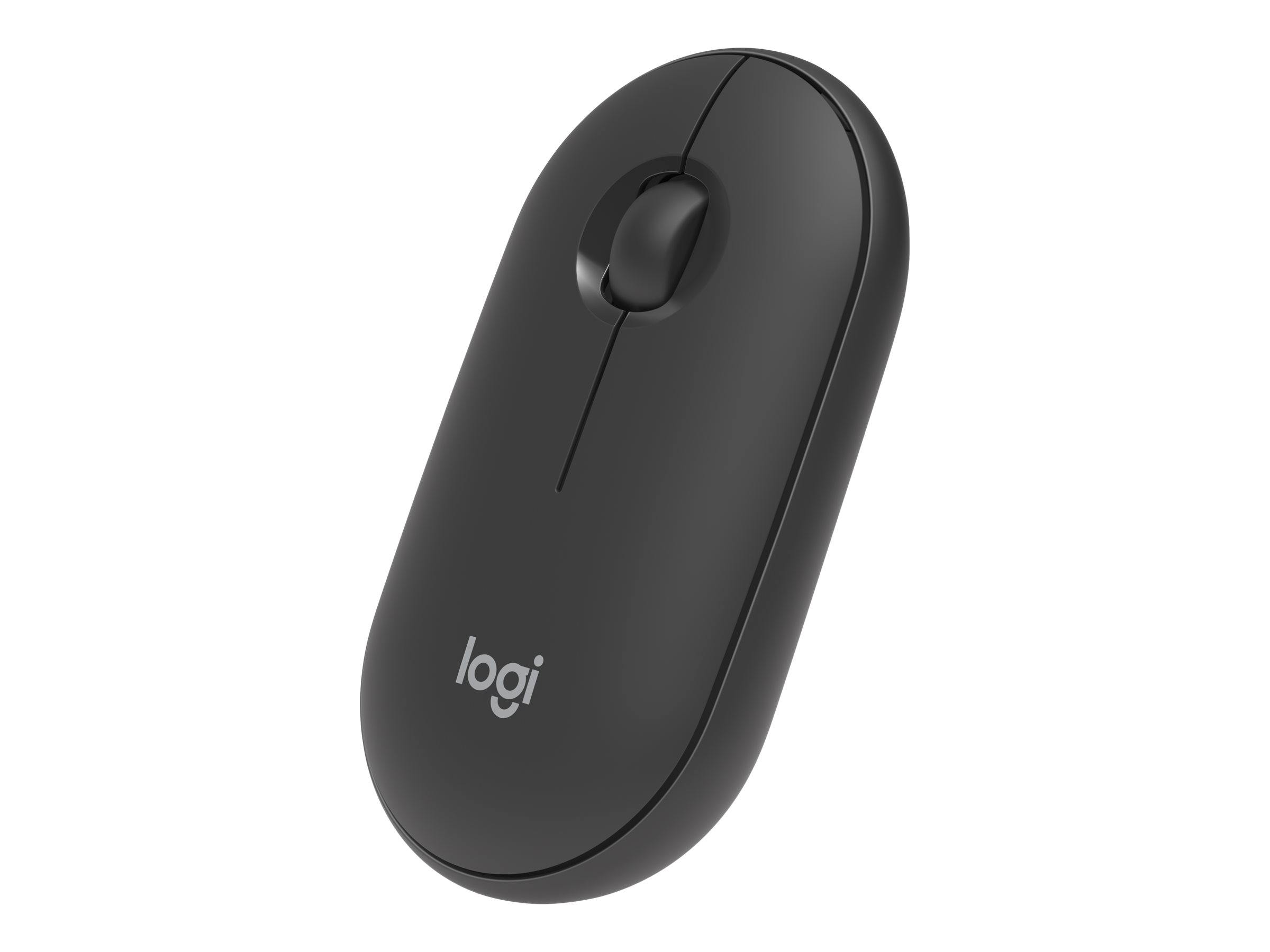 Logitech Pebble M350 - Maus - optisch - 3 Tasten - kabellos - Bluetooth, 2.4 GHz