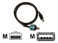 Zebra USB to RJ-45 Cable - USB-Kabel - USB (M) zu RJ-45 (M) - 1.8 m - fr Zebra RW 220, RW 420
