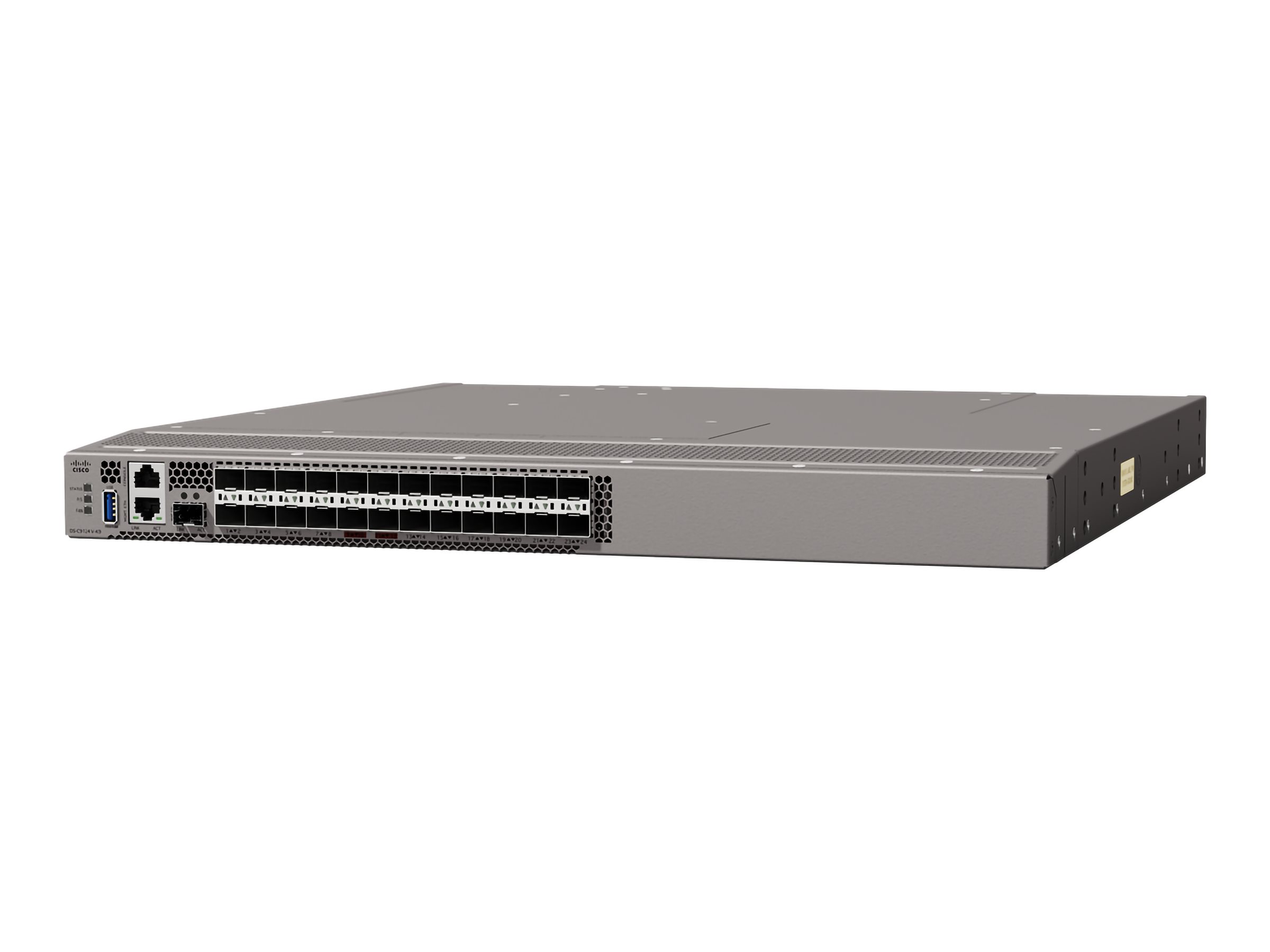 HPE SN6710C 64Gb 24/8 Fibre Channel Switch - C-Series - Switch - managed - 8 x 64Gb Fibre Channel SFP+ - Luftstrom von hinten na