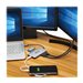 Tripp Lite USB-C Dock, Dual Display - 4K 60 Hz HDMI, USB 3.2 Gen 1, USB-A Hub, Memory Card, 100W PD Charging, Gray - Dockingstat