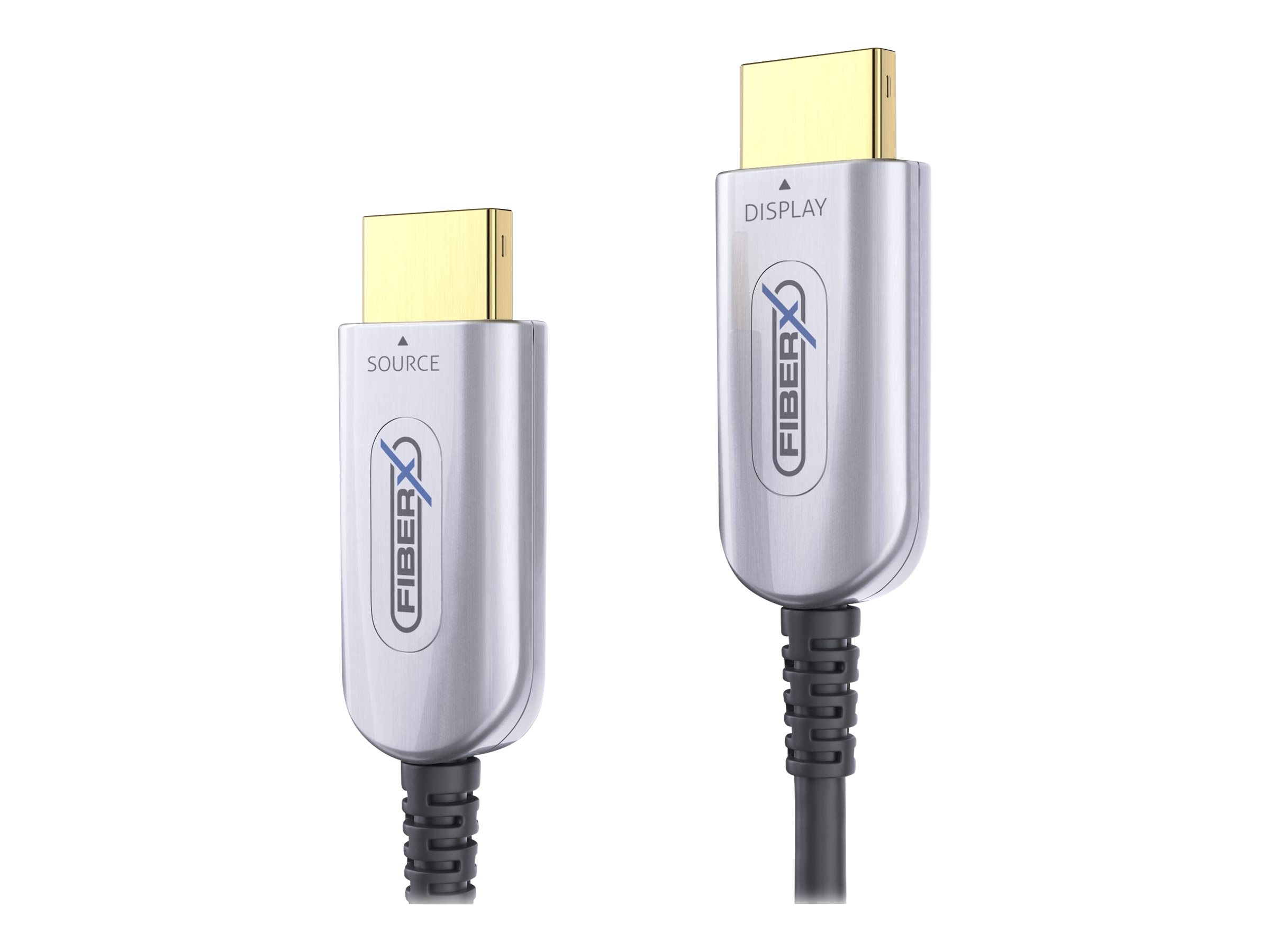 PureLink FiberX Series FX-I350 - HDMI-Kabel - HDMI mnnlich zu HDMI mnnlich - 50 m - Hybrid Kupfer/Kohlefaser - Schwarz