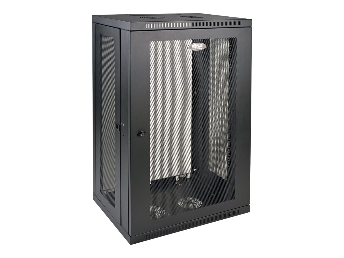 Tripp Lite 21U Wall Mount Rack Enclosure Server Cabinet w/ Door and Side Panels - Schrank Netzwerkschrank - geeignet fr Wandmon