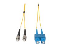 Eaton Tripp Lite Series Duplex Singlemode 9/125 Fiber Patch Cable (SC/ST), 9M (30 ft.) - Patch-Kabel - SC Single-Modus (M) zu ST