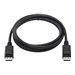 Eaton Tripp Lite Series DisplayPort Cable with Latching Connectors, 4K 60 Hz (M/M), Black, 10 ft. (3.05 m) - DisplayPort-Kabel -