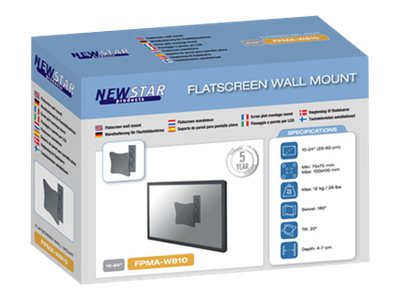 Neomounts FPMA-W810 - Klammer - Voll beweglich - fr LCD-Display - Silber - Bildschirmgrsse: 25.4-68.6 cm (10