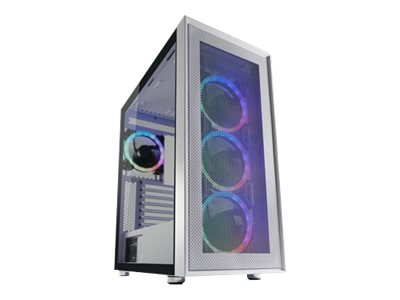 LC Power Gaming 802W White_Wanderer_X - Mid tower - ATX - Seitenteil mit Fenster (gehrtetes Glas) - keine Spannungsversorgung -