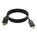 Vision Professional - DisplayPort-Kabel - DisplayPort (M) zu DisplayPort (M) - 3 m - 4K Untersttzung - Schwarz