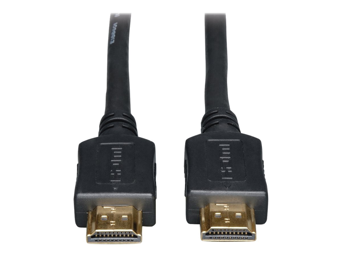 Eaton Tripp Lite Series High-Speed HDMI Cable, Digital Video with Audio, UHD 4K (M/M), Black, 25 ft. (7.62 m) - HDMI-Kabel - HDM